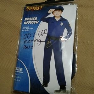 Kids Police Officer Costume